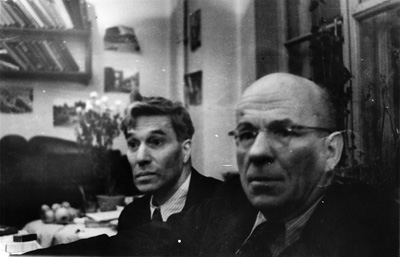 1951 Boris and a friend, A. G. Gabrichevsky